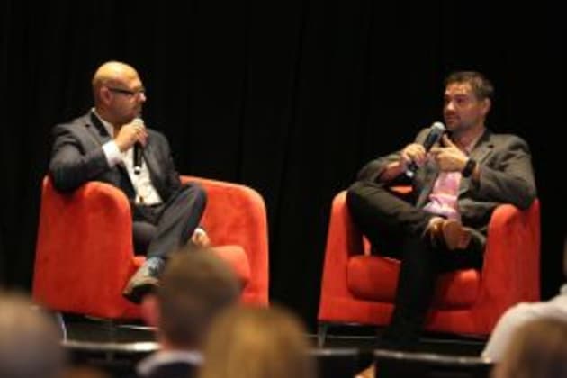 Vic Walia, senior director of brand marketing for Expedia chats with Steve Hunt from Tube Mogul.